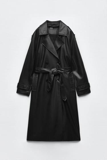 Trench en cuir