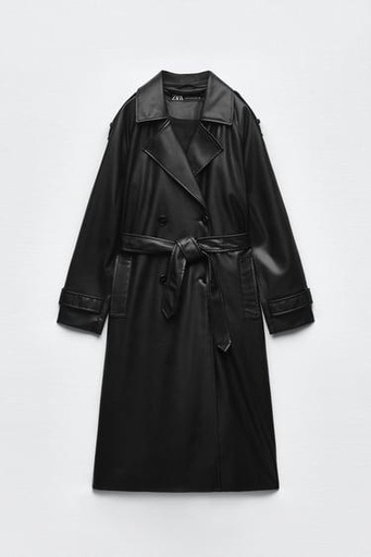 Trench en cuir